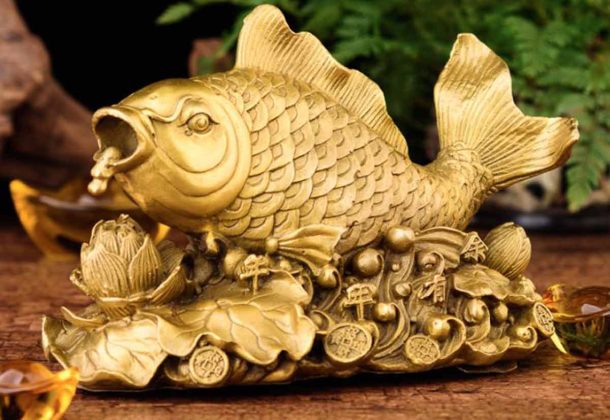 Biểu tượng phong thủy của cá chép vượt Vũ Môn