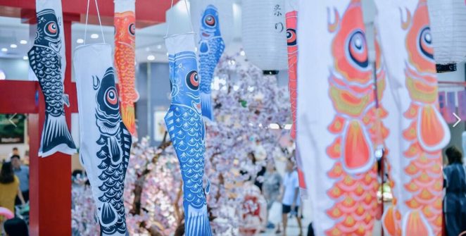 Lễ hội và sự kiện lấy cảm hứng từ cá chép vượt Vũ Môn