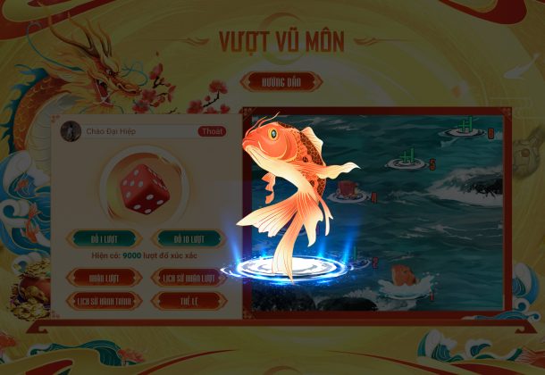 cá chép vượt vũ môn