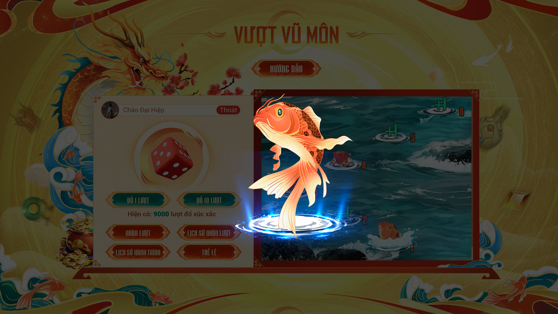 cá chép vượt vũ môn
